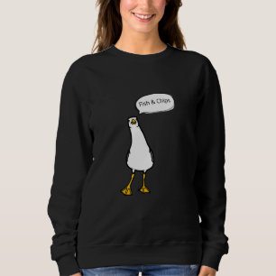 Ilsken Måsfisk & Pommes Ilsken Fågel T Shirt