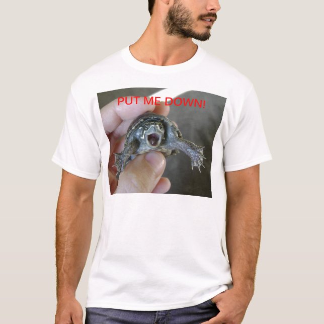 Ilsken Musksköldpadda T-shirt (Framsida)