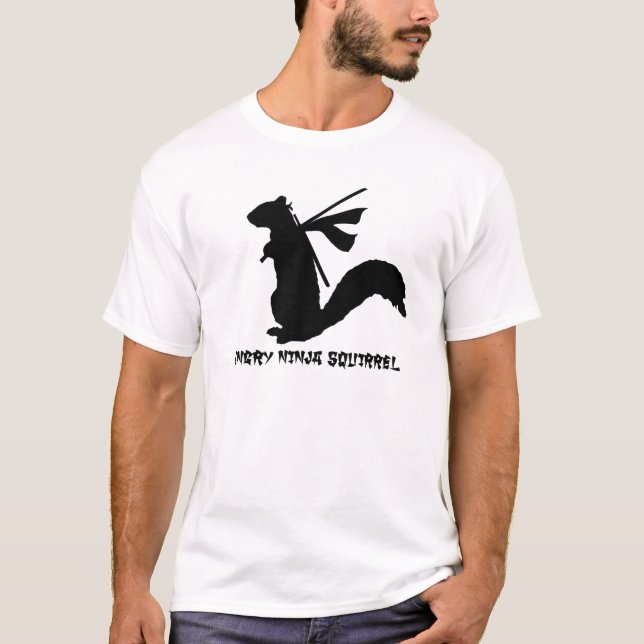 Ilsken Ninja ekorresamling T-shirt (Framsida)
