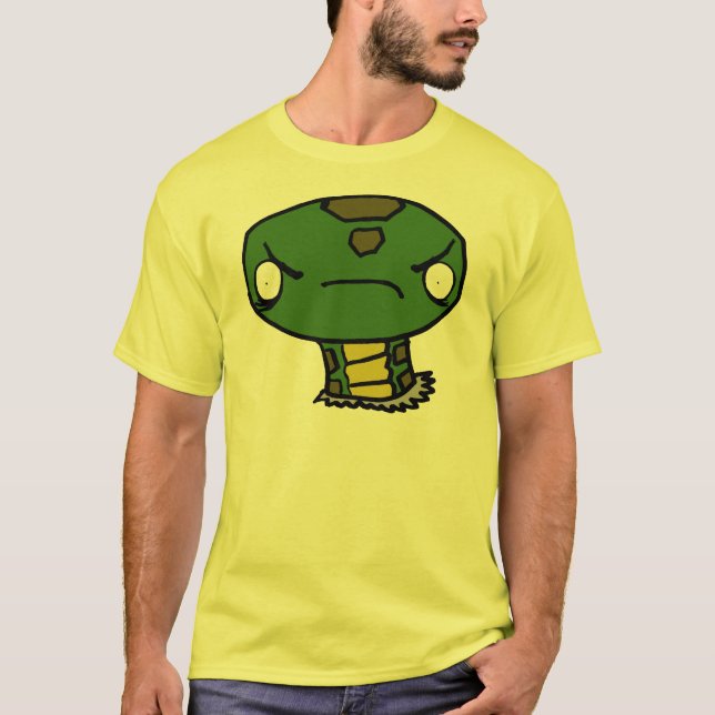 Ilsken orm t-shirt (Framsida)