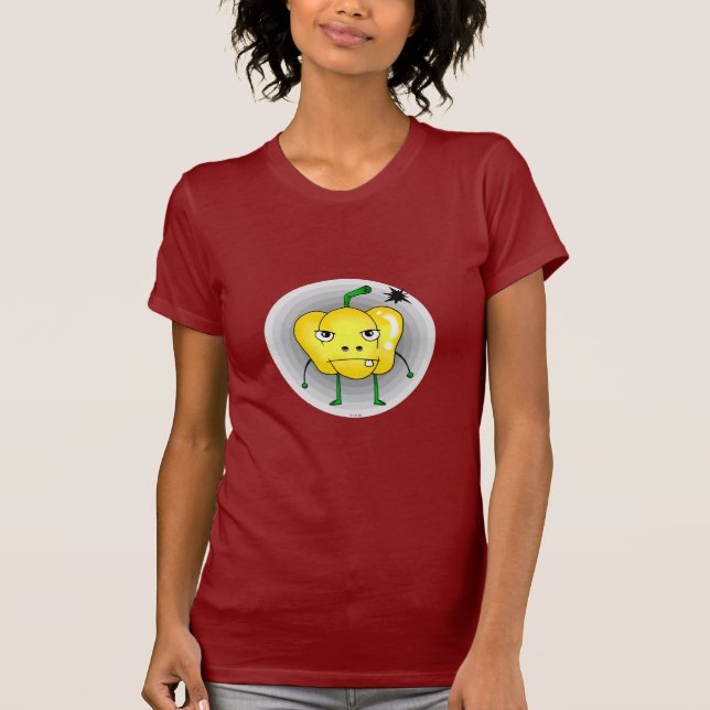 Ilsken paprika tee shirt (Framsida)