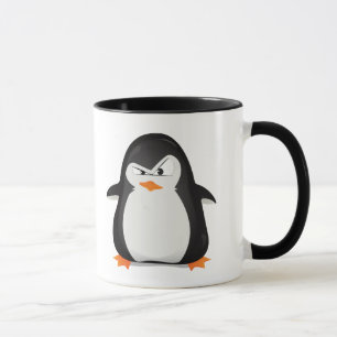 Ilsken pingvin mugg