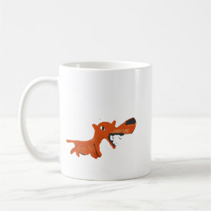 Ilsken räv kaffemugg