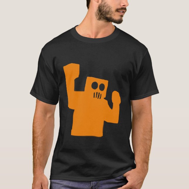 Ilsken robot t shirt (Framsida)