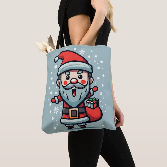 ilsken santa cruz tygkasse (Närbild)