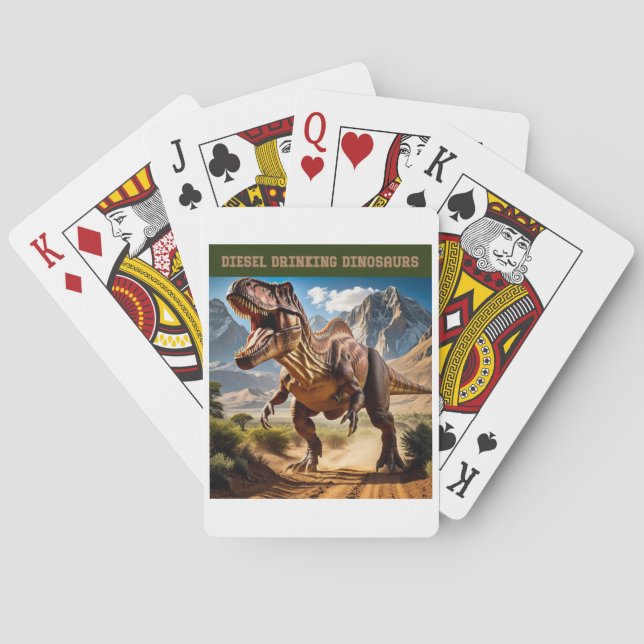 Ilsken T. Rex Casinokort (Baksidan)
