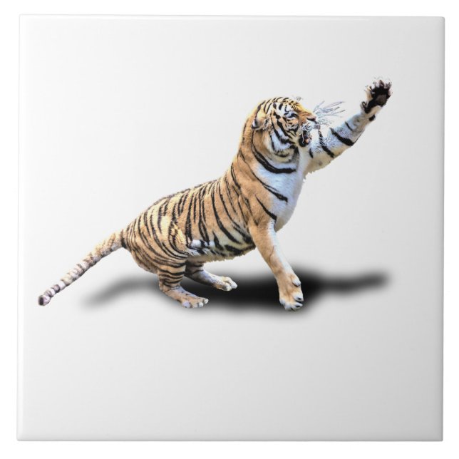 ILSKEN TIGER KAKELPLATTA (Framsidan)