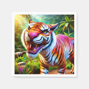 Ilsken Tiger Pappersservett