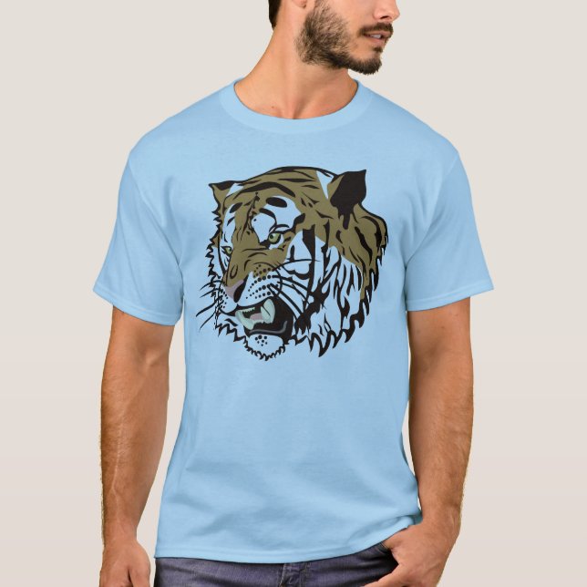 Ilsken tiger t-shirt (Framsida)