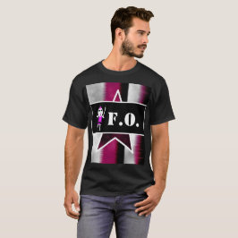 Ilsken utomjording rosa kille [ SKULLien ] T-shirt