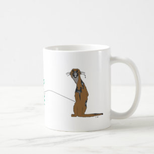 Ilsken utter kaffemugg