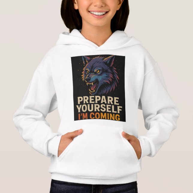 Ilsken Varg T Shirt (Framsida)