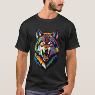 Ilsken Varghuvud T Shirt