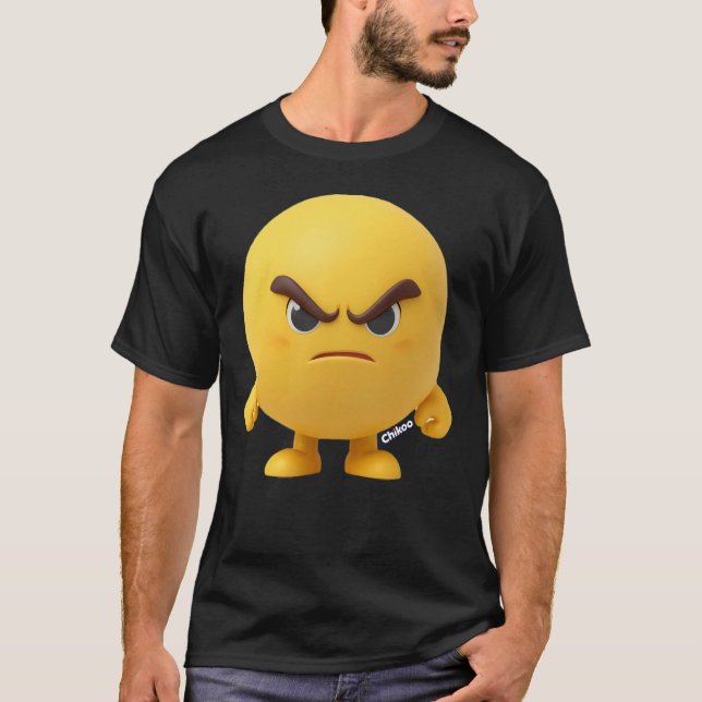 Ilsket Ansikte T Shirt (Framsida)