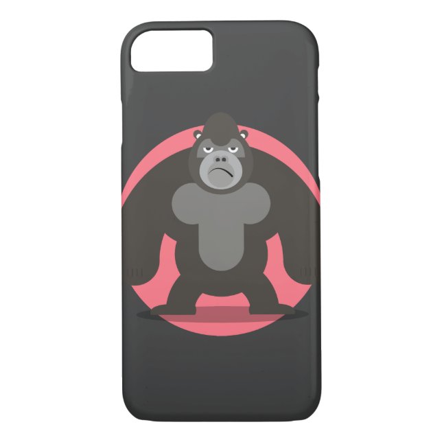 Ilsket gorillatelefonfodral Case-Mate iPhone skal (Baksida)