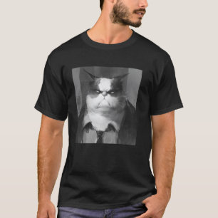 ilsket katt, rolig katt 1 t shirt