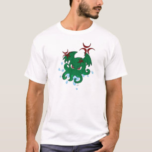 Ilskna Cthulhu manar T-tröja Tee Shirt