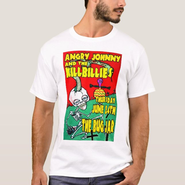 Ilskna Johnny & Killbilliesen @ krypburken Tee (Framsida)