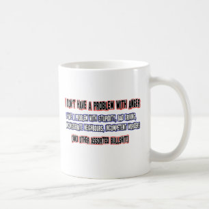 Ilskna persondesigner kaffemugg