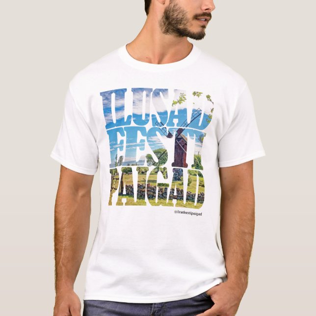 Ilusad Eesti Paigad Light Estland T-Shirt (Framsida)