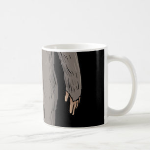 ILY BIG Foot ASL Hand Gesture Döv Hearing Loss Aw Kaffemugg
