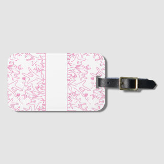 ILY Bloom - Anpassat namn ASL-design Bagagebricka