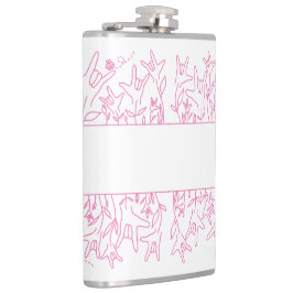 ILY Bloom - Anpassat namn ASL-design Fickplunta