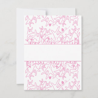 ILY Bloom - Anpassat namn ASL-design OSA Kort
