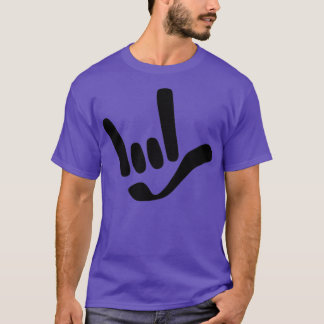 ILY I Kärlek Du ASL American Sign Language Design T Shirt