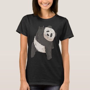 ILY Panda ASL Hand Gesture Döv Hörselförlust Medve T Shirt