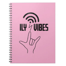 ILY Vibes - ASL Design  Anteckningsbok