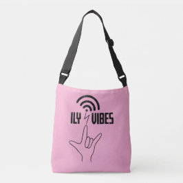 ILY Vibes - ASL Design  Axelväska