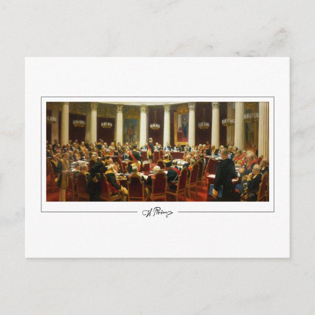 Ilya Repin #31 - vykort för konstföremål (Framsida)