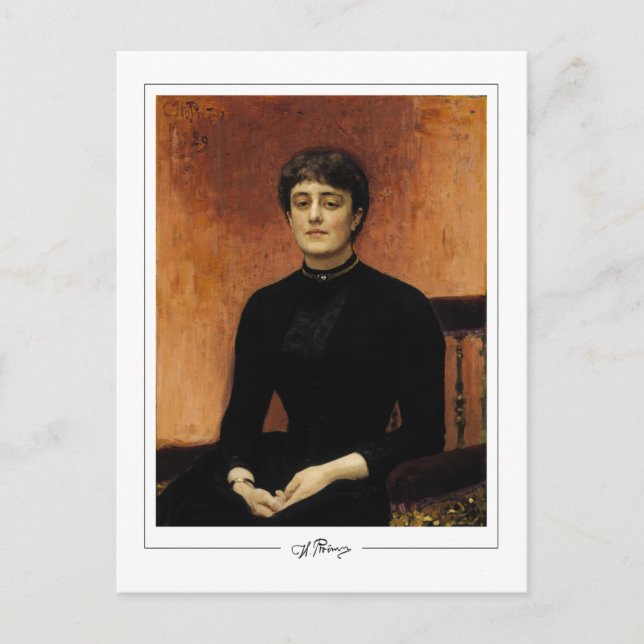 Ilya Repin #34 - vykort för konstföremål (Framsida)