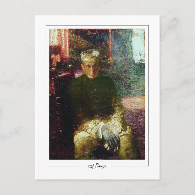 Ilya Repin #39 - Finkonstpostkort Vykort (Framsida)