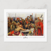 Ilya Repin #788 - Finkonstpostkort