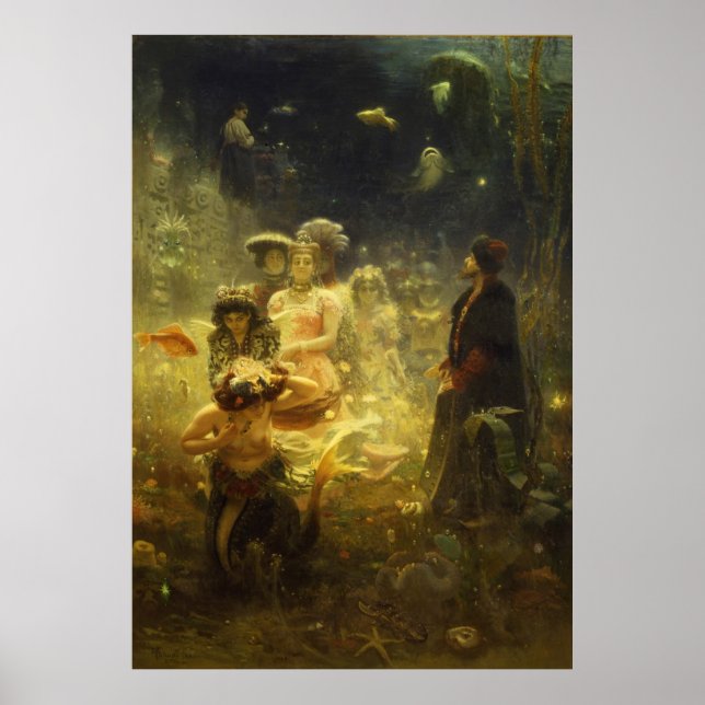Ilya Repin Sadko Poster (Framsidan)