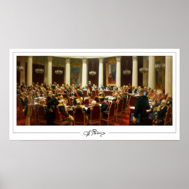 Ilya Repin Zedign Art Poster #31 (Framsidan)