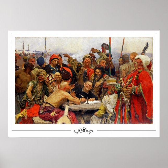 Ilya Repin Zedign Art Poster #788 (Framsidan)