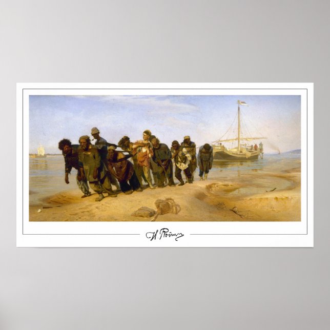 Ilya Repin Zedign konstaffisch #10 Poster (Framsidan)