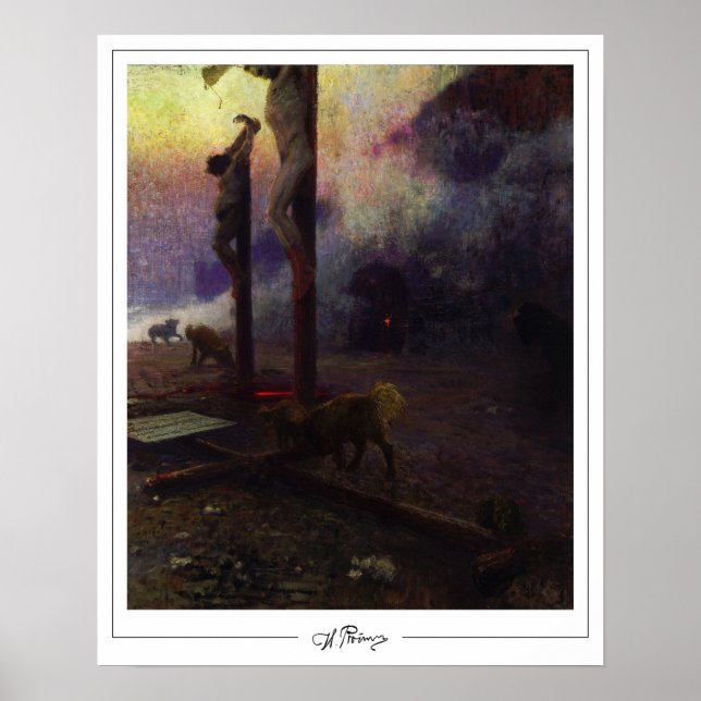 Ilya Repin Zedign Konstaffisch #201 Poster (Framsidan)
