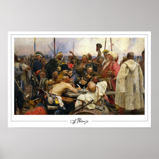 Ilya Repin Zedign Konstaffisch #21 Poster (Framsidan)