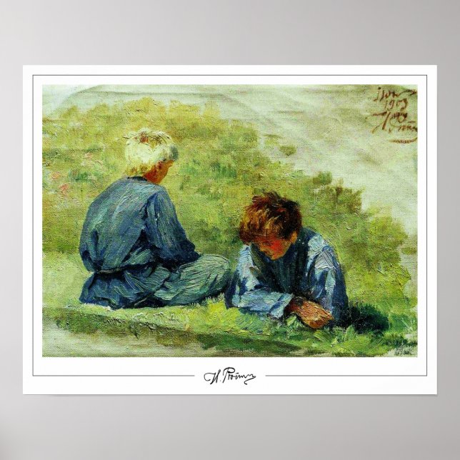 Ilya Repin Zedign Konstaffisch #22 Poster (Framsidan)
