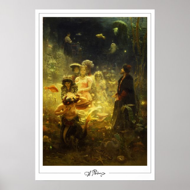 Ilya Repin Zedign Konstaffisch #25 Poster (Framsidan)