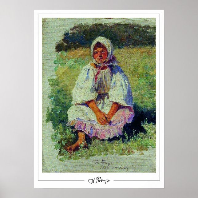 Ilya Repin Zedign Konstaffisch #28 Poster (Framsidan)