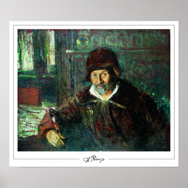 Ilya Repin Zedign Konstaffisch #4 Poster (Framsidan)
