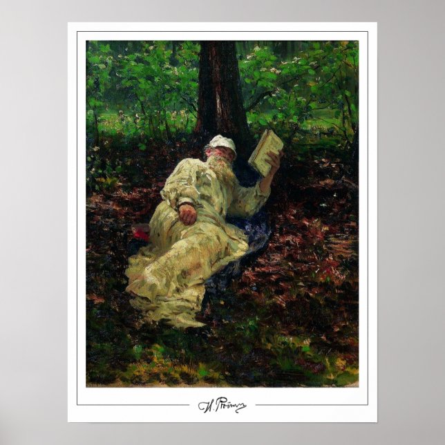 Ilya Repin Zedign Konstaffisch #5 Poster (Framsidan)