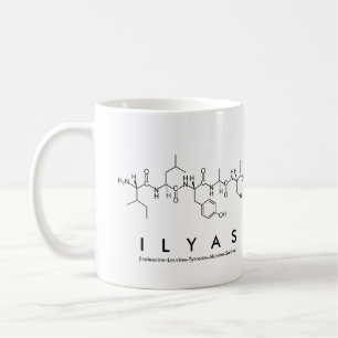 Ilyas peptide namn mugg