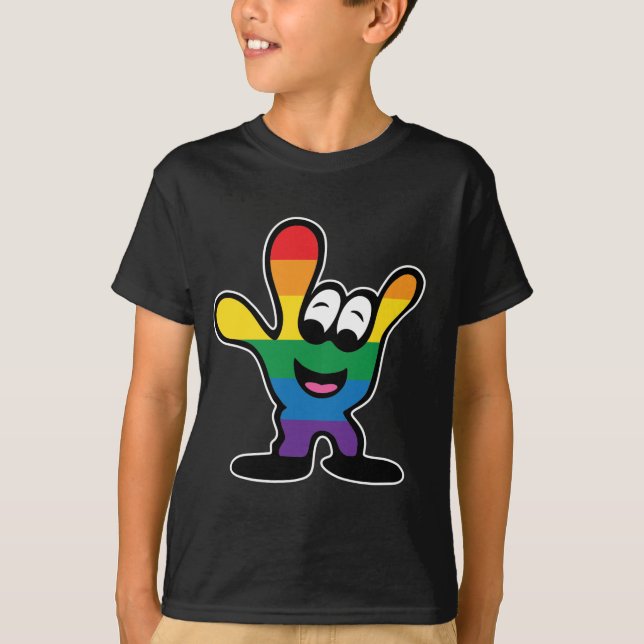 ILYrainbowFinal T-shirt (Framsida)