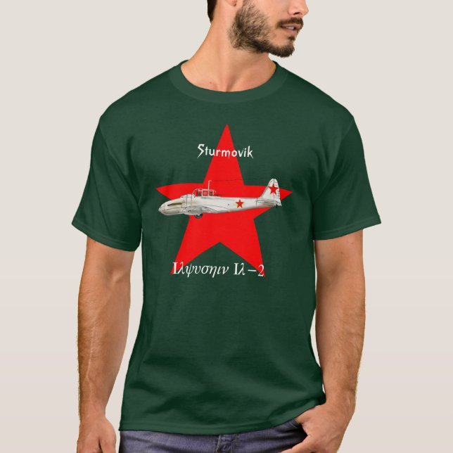 Ilyushin Il-2, Sturmovitk Tee Shirt (Framsida)